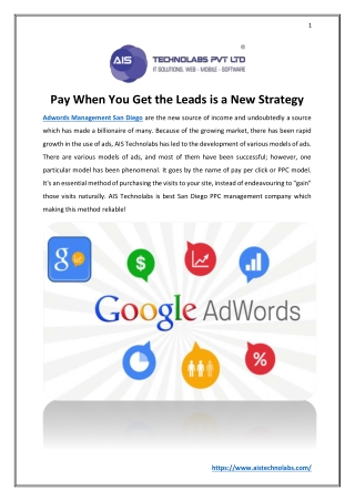 Pay When You Get the Leads is a New Strategy