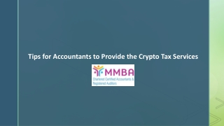 Tips for Accountants to Provide the Crypto Tax Services