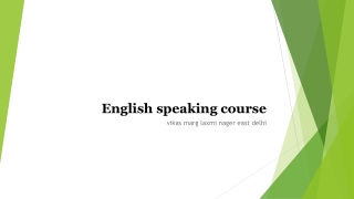 English speaking course in laxmi nager