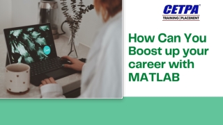 How Can You Boost up your career with MATLAB1