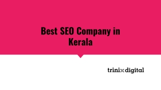 Best SEO Company in Kerala