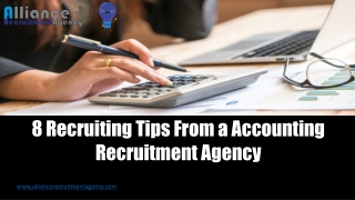 accounting recruitment consultants