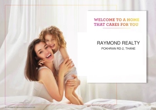 Raymond Pokhran Road 2, Thane Brochure, Price, Location, Floor Plan