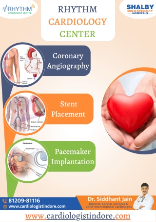 Meet Up with the Best Cardiac Surgeon in Indore - Dr. Siddhant Jain