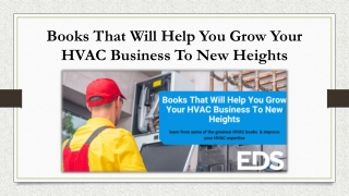 Books That Will Help You Grow Your HVAC Business To New Heights