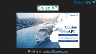 Cruise APIs