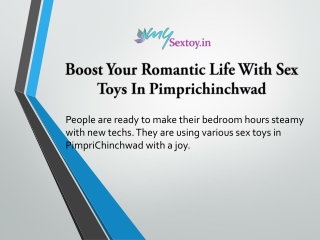 Sex Toys in Pimprichinchwad - MYSEXTOY