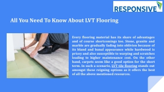 All You Need To Know About LVT Flooring