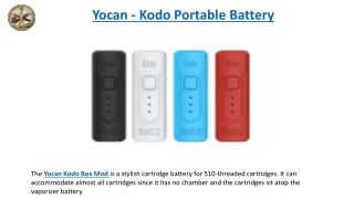 Yocan - Kodo Portable Battery