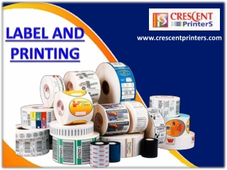 Label and Printing in Chennai-Ayanavaram-Tambaram-Parrys-Kodambakkam-Triplicane-Tamil Nadu-India