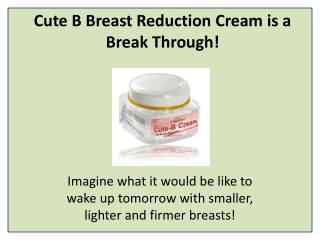 Reduce Your Breast Size without Going under the Knife