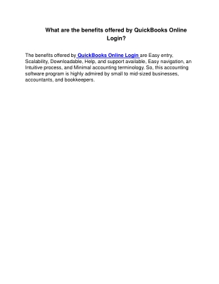 What-are-the-benefits-offered-by-QuickBooks-Online-Login