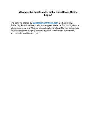 What-are-the-benefits-offered-by-QuickBooks-Online-Login