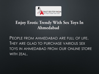 Sex Toys In Ahmedabad - ADULTSEXTOYINDIA