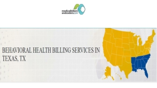 BEHAVIORAL HEALTH BILLING SERVICES IN TEXAS, TX