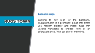 Bedroom Rugs  Rugstown.com