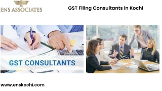 GST Filing Consultants in Kochi