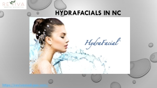 HydraFacials in Nc