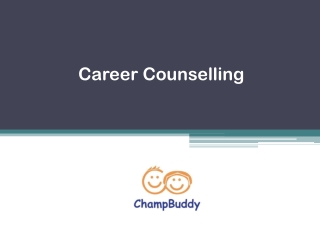 Career Counselling - ChampBuddy