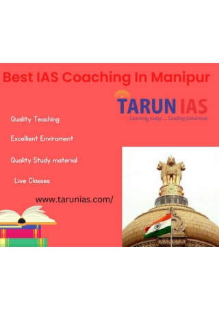 Best IAS Coaching In Manipur
