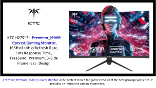 KTC H27S17 – 27” 1440p 1500R Curved Gaming Monitor-compressed