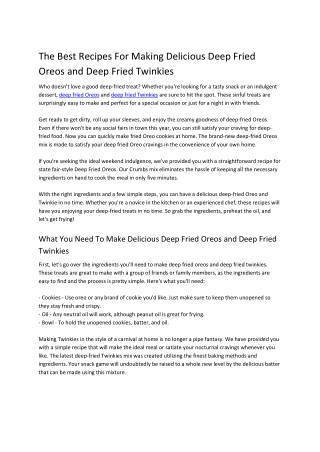 Crumbs_The Best Recipes For Making Delicious Deep Fried Oreos and Twinkies_23-12