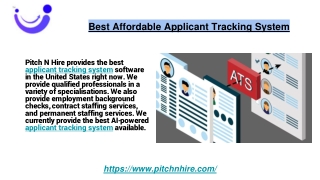 Best Affordable Applicant Tracking System