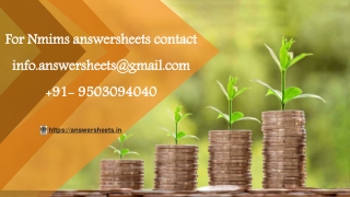 NARSEE March April May 2023 assignment help