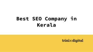 Best SEO Company in Kerala