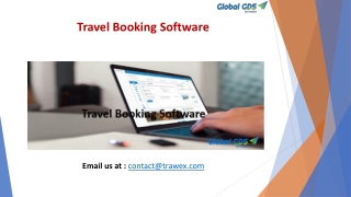 Travel Booking Software