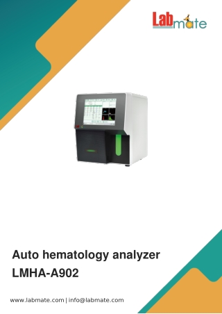 Auto-hematology-analyzer