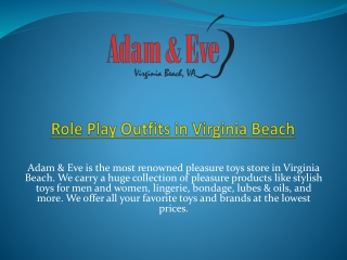 Role Play Lingerie in Virginia Beach