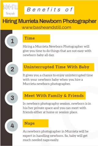 Benefits Of Hiring Murrieta Newborn Photographer