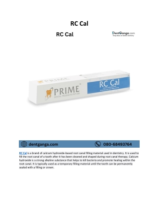 RC Cal - Dent Ganga