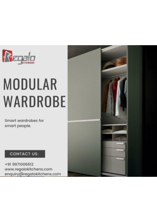 Modular Wardrobe in Ludhiana | Best Wardrobe | Regalokitchens