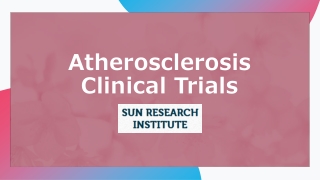 Atherosclerosis Clinical Trials