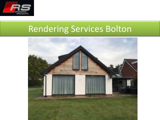 Rendering Services Bolton