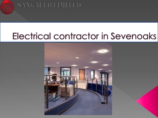 Electrical contractor in Sevenoaks