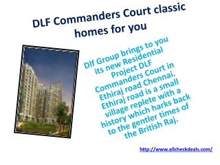 DLF Commanders Court Chennai