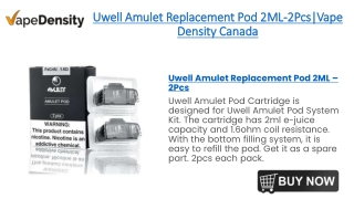 Uwell Amulet Replacement Pod 2ML-2Pcs