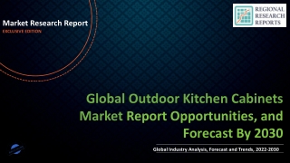 Outdoor Kitchen Cabinets Market Growing Demand and Future Opportunities by 2030