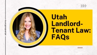 Did You Know About The Utah Landlord-Tenant Laws?