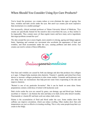 Buy Careprost Eye Drop from OnlineGenericMedicine