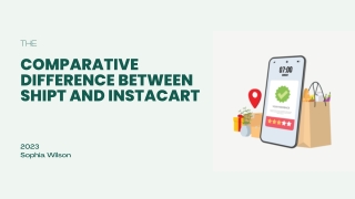 Comparative Difference between Shipt and Instacart