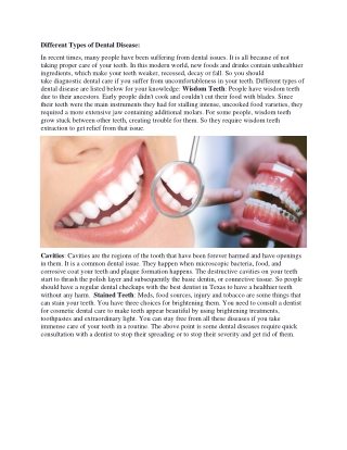 Best Diagnostic Dental Care