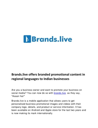 Application which can Grow Your Business Pdf