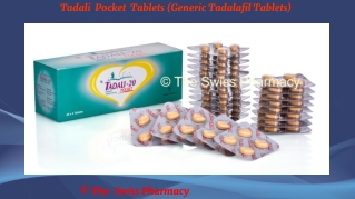 Tadali Pocket (Generic Tadalafil Tablets)