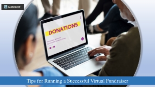 Tips to Run a Successful Virtual Fundraiser