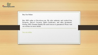 Buy Ssn Online  Docx4you.com