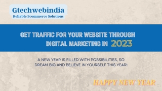 Get Traffic for Your Website Through Digital Marketing in 2023